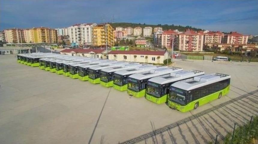 2016&rsquo;da Kocaeli B&uuml;y&uuml;kşehir Toplu Taşımada Yenilendi