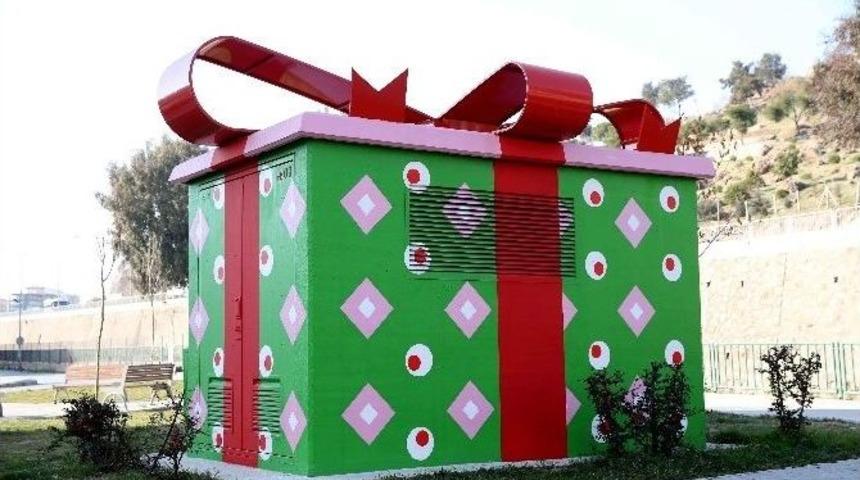 Karşıyaka&rsquo;da Trafolar Sanat Eserine D&ouml;n&uuml;şt&uuml;