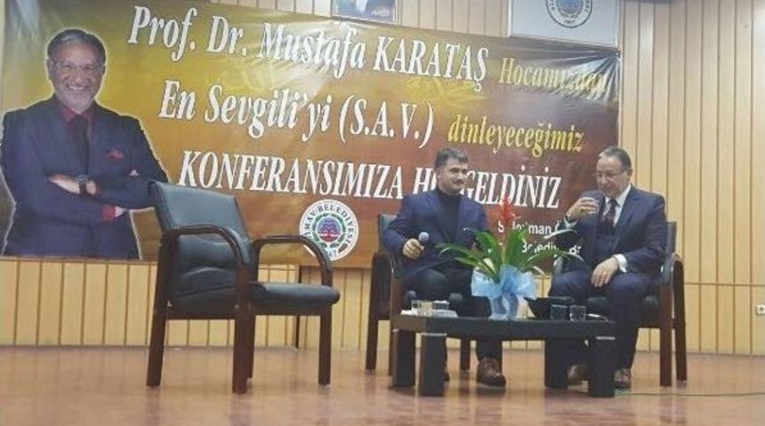 Simav&rsquo;da Mustafa Karataş Konferansı
