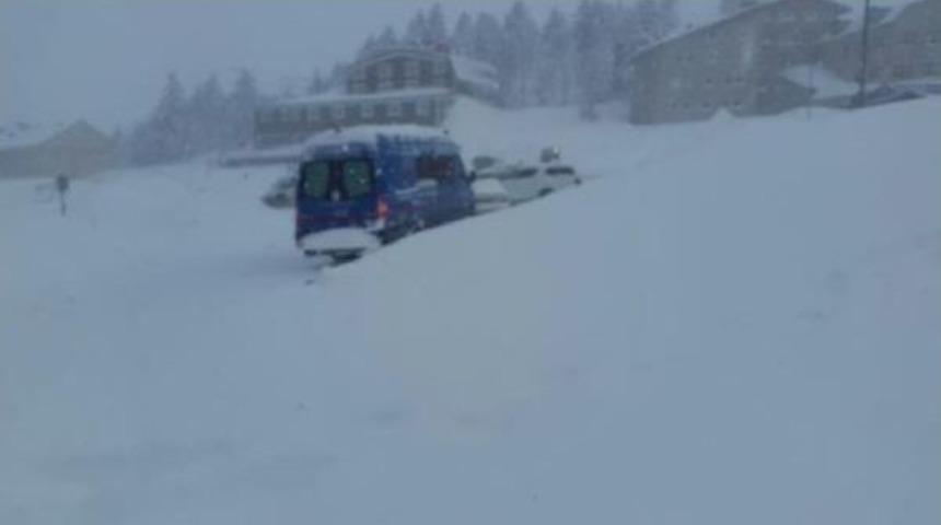 Uludağ'da Kar Kalınlığı 2 Metre 32 Santim