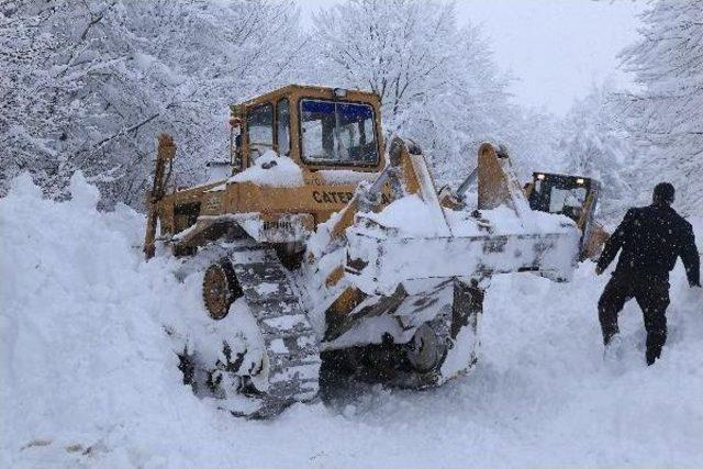 Uludağ'da Kar Kalınlığı 2 Metre 32 Santim