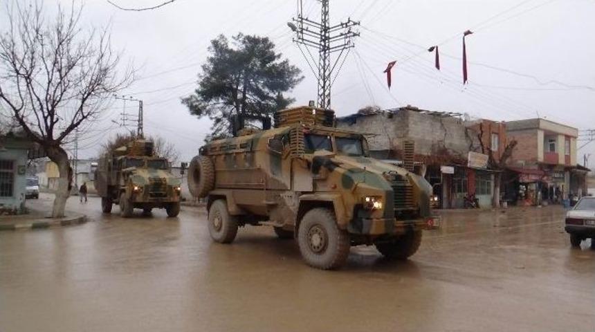 Elbeyli İl&ccedil;esinde Askeri Hareketlilik