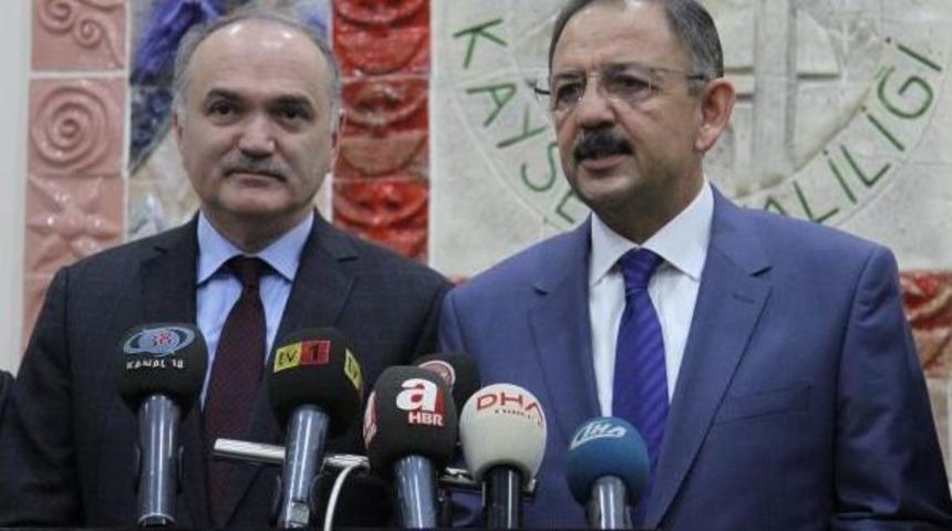 Bilim, Sanayi Ve Teknoloji Bakanı &Ouml;zl&uuml; Kayseri&rsquo;De