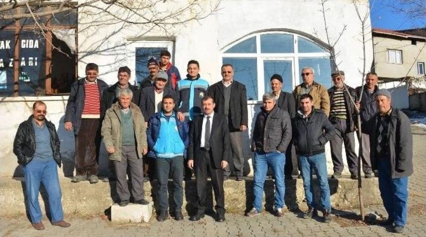 Hisarcık K&ouml;ylerinde &Ccedil;ift&ccedil;i Toplantısı