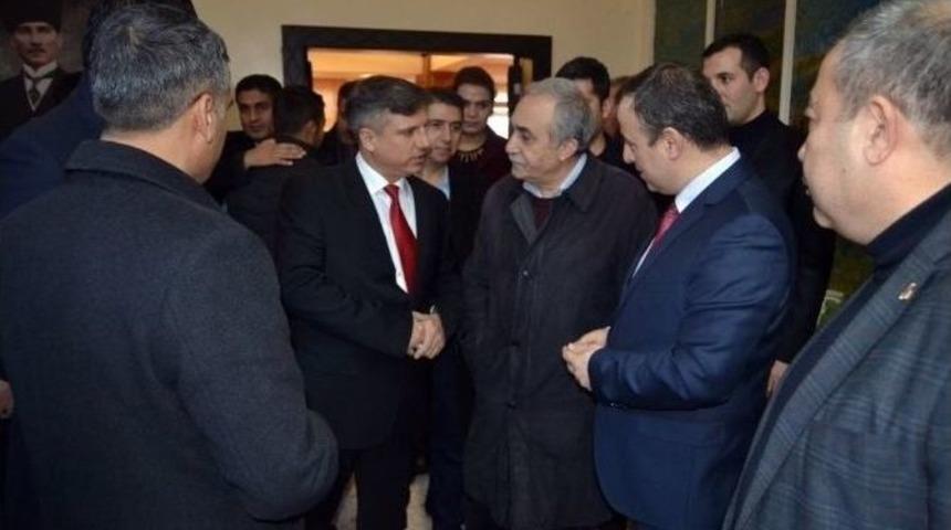 Milletvekili Fakıbaba Kaymakam Per&ccedil;i&rsquo;yi Ziyaret Etti