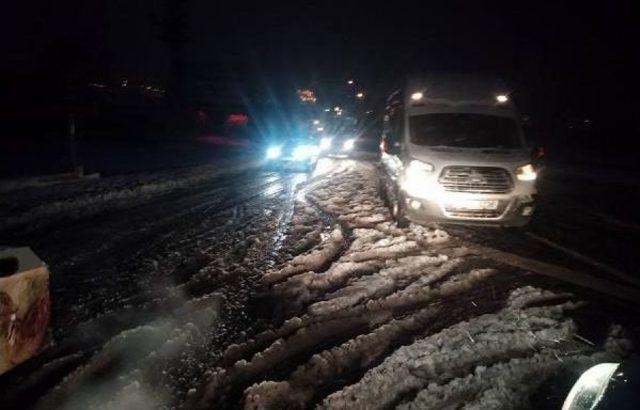 Tekirdağ’Da 77 Köy Yolu Kardan Kapandı