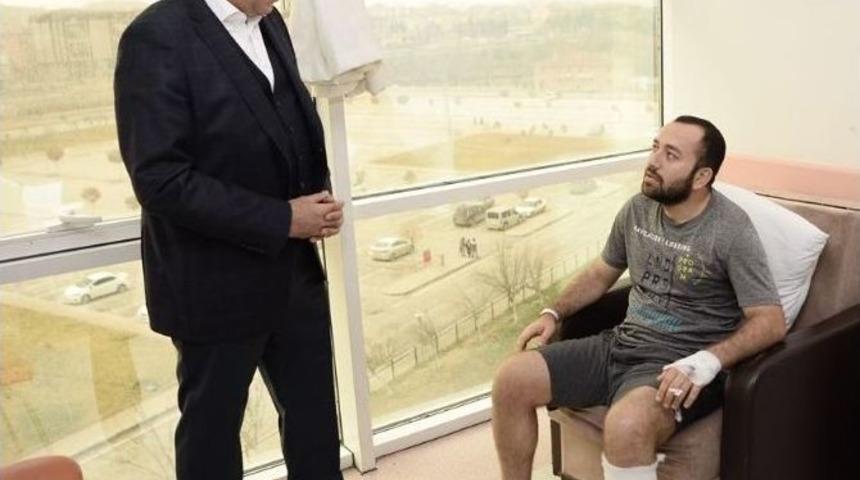 Bakan T&uuml;fenkci&rsquo;den, El-bab Gazisine Ziyaret