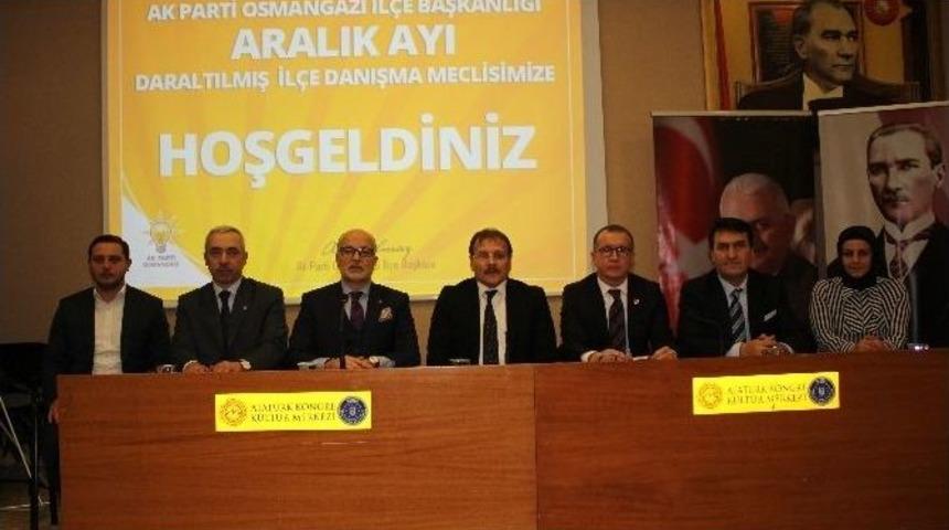 Ak Parti Osmangazi&rsquo;de 2016&rsquo;nın Son Danışma Toplantısı Yapıldı