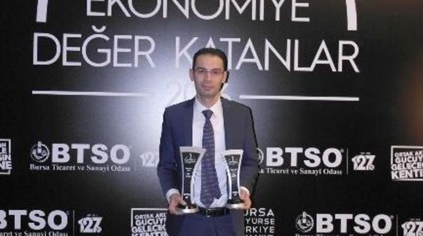 Ekonominin &lsquo;oscar&rsquo;larında Clk Uludağ Elektrik&rsquo;e 2 &Ouml;d&uuml;l Birden