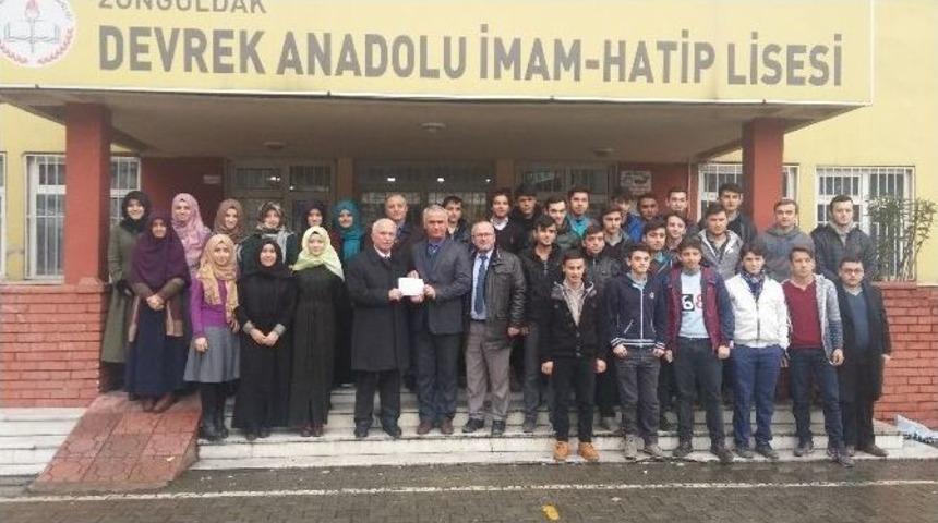 Devrekli İmam Hatiplilerden Halep&rsquo;e Nakit Yardımı