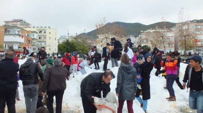 Anamur&rsquo;da Kar Sevinci