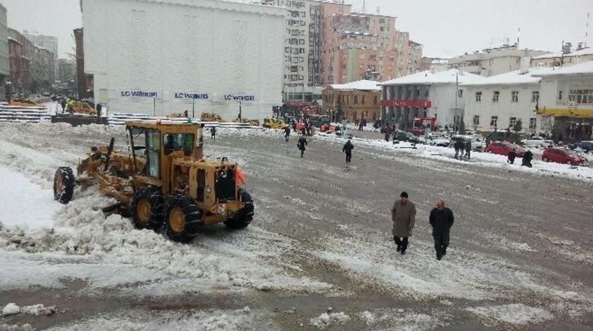 Yozgat&rsquo;ta Karla M&uuml;cadele Devam Ediyor