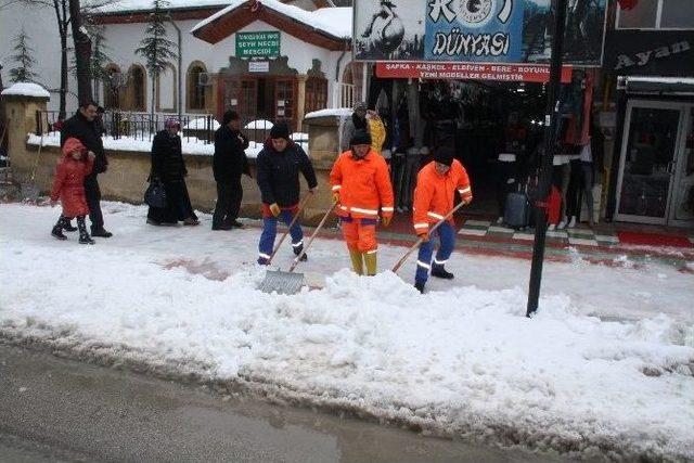 Yozgat’ta Karla Mücadele Devam Ediyor