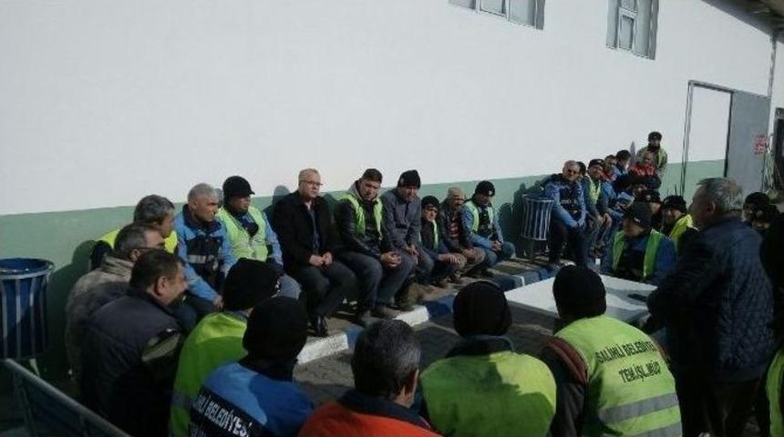 Başkan Kayda, Temizlik İş&ccedil;ilerinin Yeni Yılını Kutladı