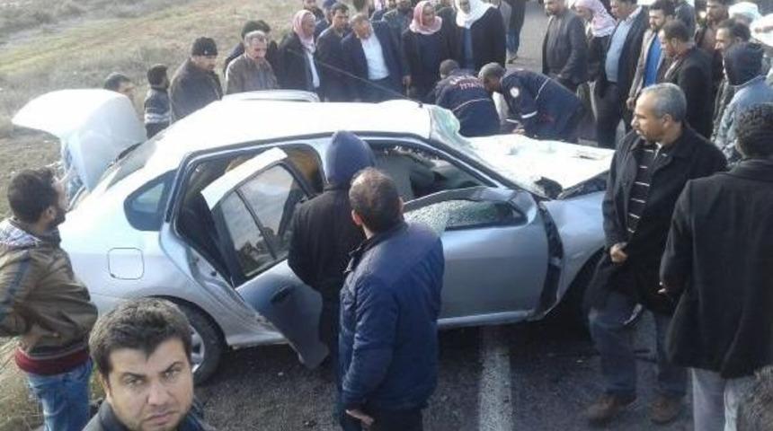 ⁠⁠harran'da Iki Otomobil &Ccedil;arpıştı: 6 Yaralı