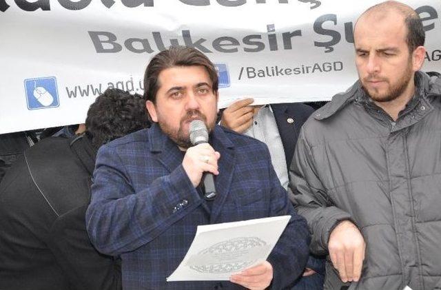 Agd Yılbaşı Kutlamalarını Protesto Etti