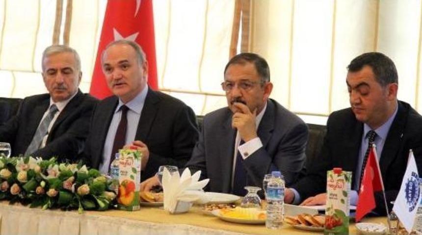 Bilim, Sanayi Ve Teknoloji Bakanı &Ouml;zl&uuml; Kayseri'de (3)