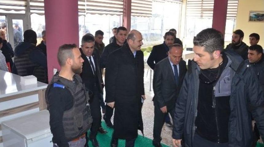 İçişleri Bakanı Süleyman Soylu Yüksekova’da