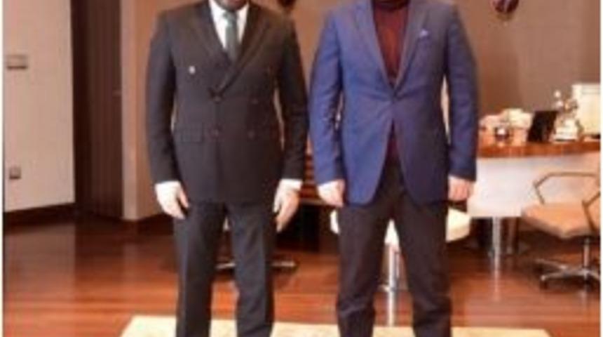 Başkan Doğan, Kızıltepe Kaymakamı Odabaş&rsquo;ı Makamında Ağırladı