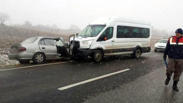 Edirne'de Iki Ayrı Kaza: 1 Ölü, 12 Yaralı