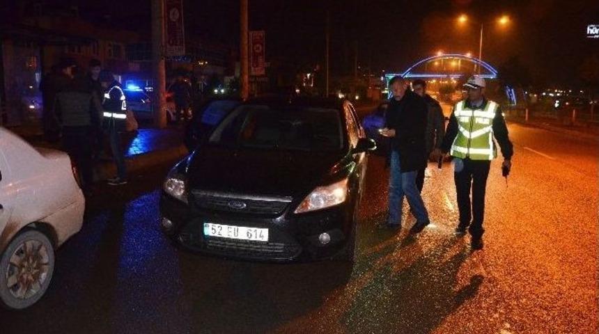 Fatsa&rsquo;da Trafik Ve Asayiş Uygulamaları