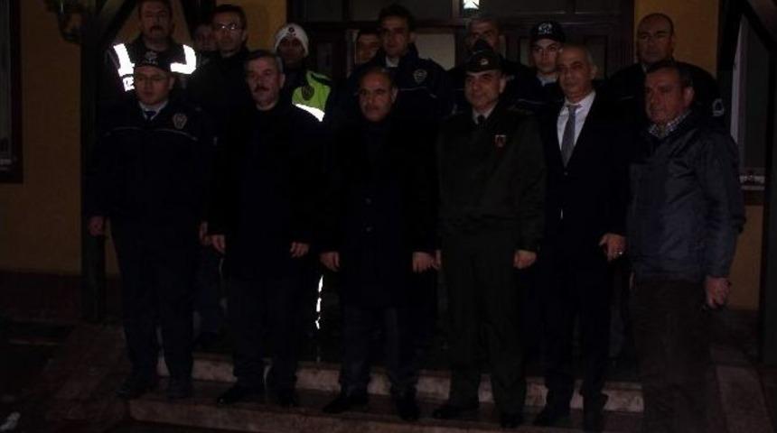 Vali Aktaş&rsquo;tan Yeni Yıl Ziyaretleri