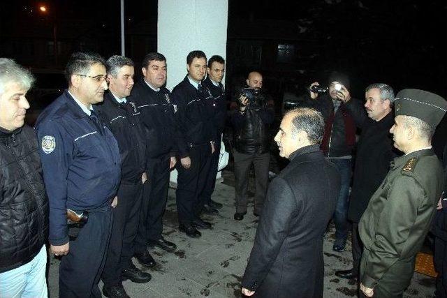 Vali Aktaş’tan Yeni Yıl Ziyaretleri