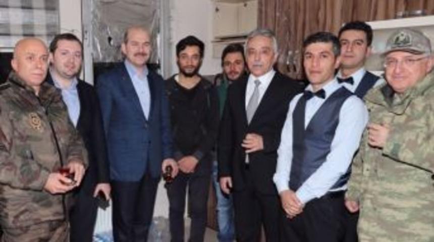 Bakan Soylu, Y&uuml;ksekova&rsquo;da Telsizden Polislerin Yeni Yıllını Kutladı