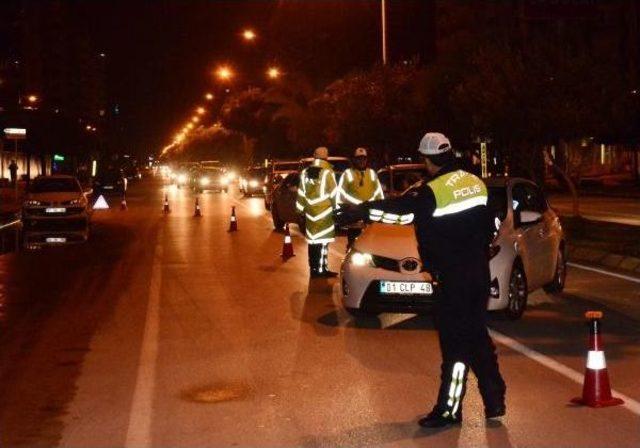 Adana'da Yılın Ilk Trafik Cezası, Alkollü Sürcüye