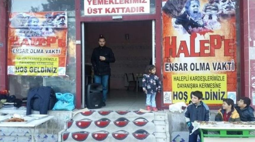 Halep İ&ccedil;in Yardım Kermesi