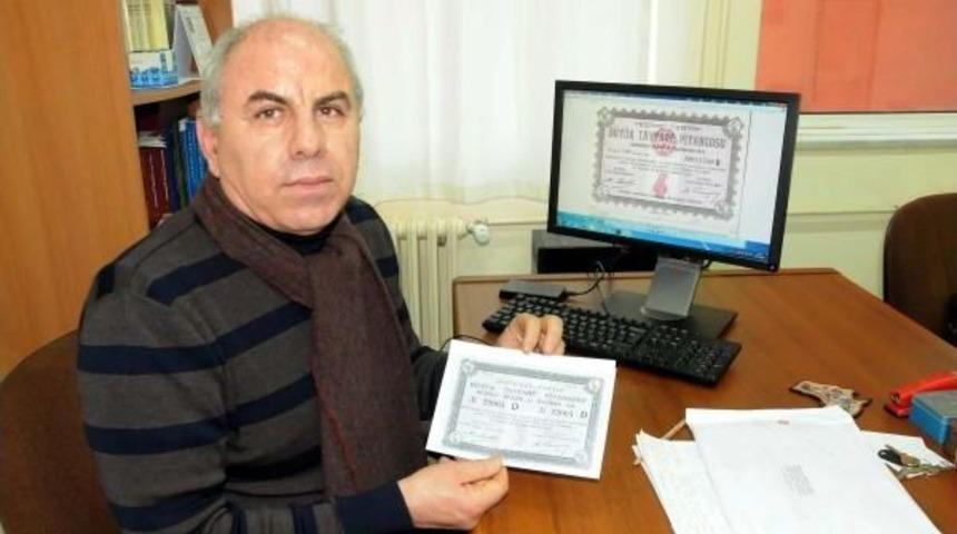 Do&ccedil;entin Piyango Bileti Koleksiyonu