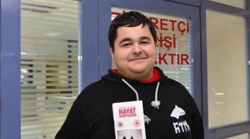&Uuml;niversite &Ouml;ğrencisi Yeni Yılda Organlarını Bağışladı