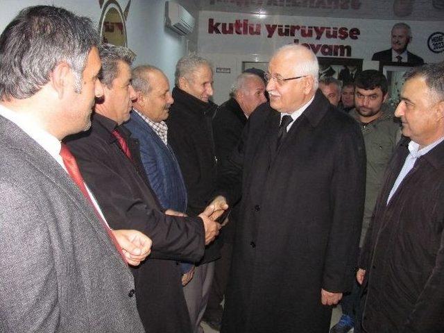 Milletvekili Erdoğan Ak Parti İl&ccedil;e Teşkilatını Ziyaret Etti 2