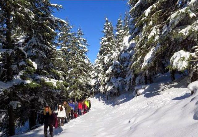 Beydağları'na Kar Yürüyüşü