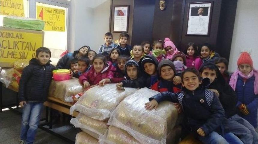 Kahtalı Miniklerden Halep&rsquo;e Yardım Seferberliği