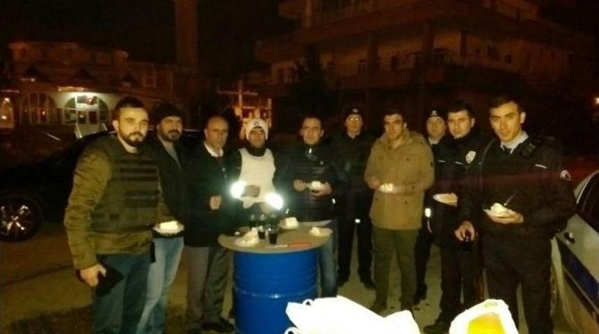 Kaymakam Kaya Yılbaşı Gecesi Denetim Yaptı