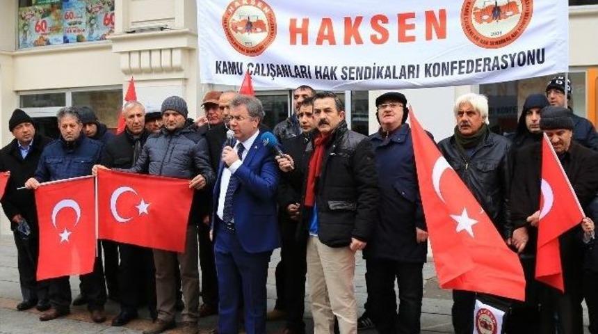 Başkent&rsquo;te &Ccedil;ıplak Ayakla 2017&rsquo;nin İlk Eylemi