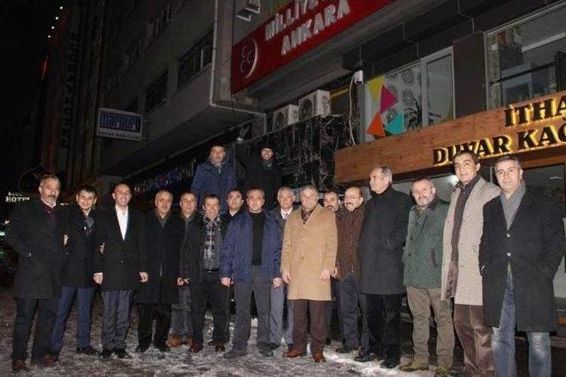 Mhp Ankara İl Başkanlığı’ndan Polislere Yeni Yıl Ziyareti