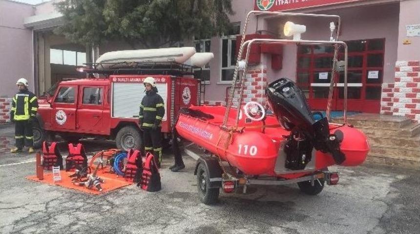 Malatya İtfaiyesine Malzeme Desteği
