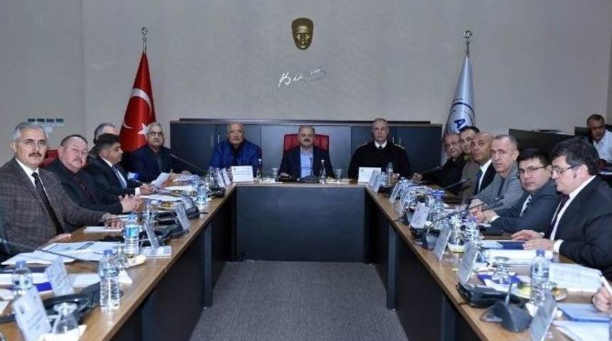 Mersin&rsquo;de Kriz Değerlendirme Toplantısı