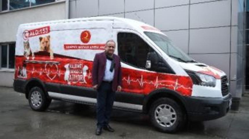 Kastamonu Belediyesi Hayvan Ambulansı Hizmete Girdi
