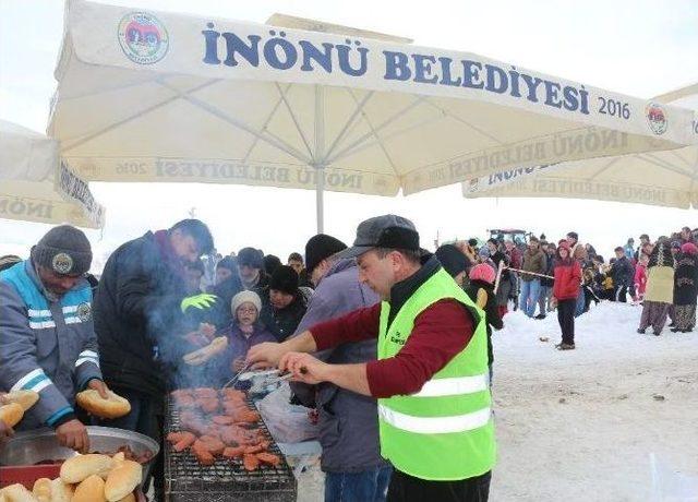 İnönü’de Kızak Şenliği