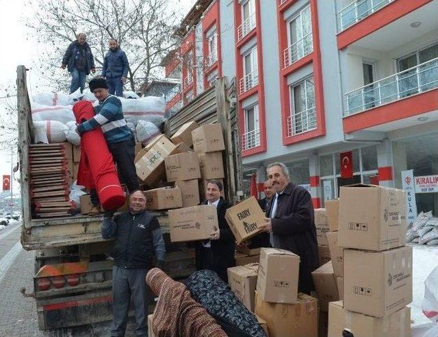 Kula’dan Halep’e Kömür Ve Soba Yardımı