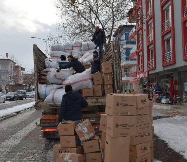 Kula’dan Halep’e Kömür Ve Soba Yardımı