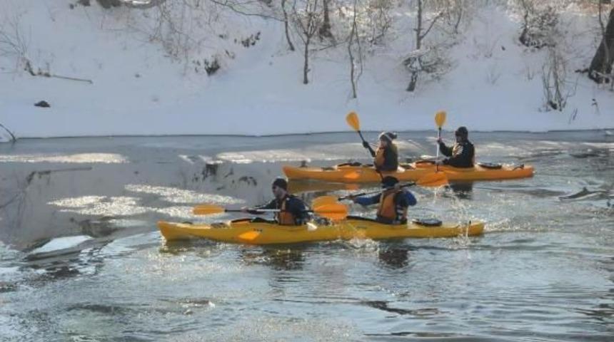 Tunca Nehri'nde Kano Keyfi