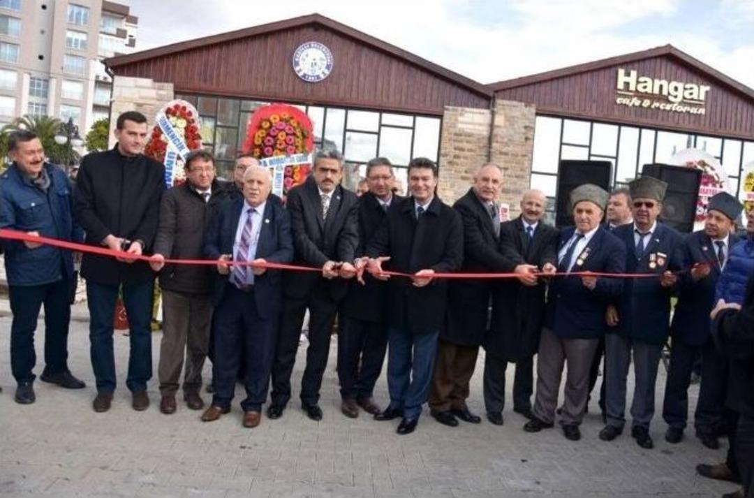Nazilli&rsquo;de Hangar Kafe Resmi T&ouml;renle A&ccedil;ıldı