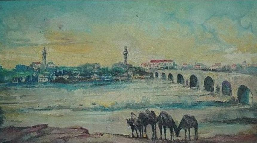 Adana&rsquo;da Şemsettin Başkurt Ve Adnan Ateşok Resim Sergisi