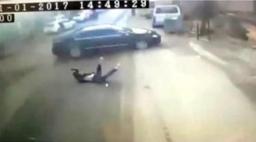 &Ccedil;ocuğun &Ouml;ld&uuml;ğ&uuml; Kaza Kamerada