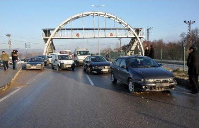 Bartın'da 19 Araç Birbirine Girdi: 5 Yaralı