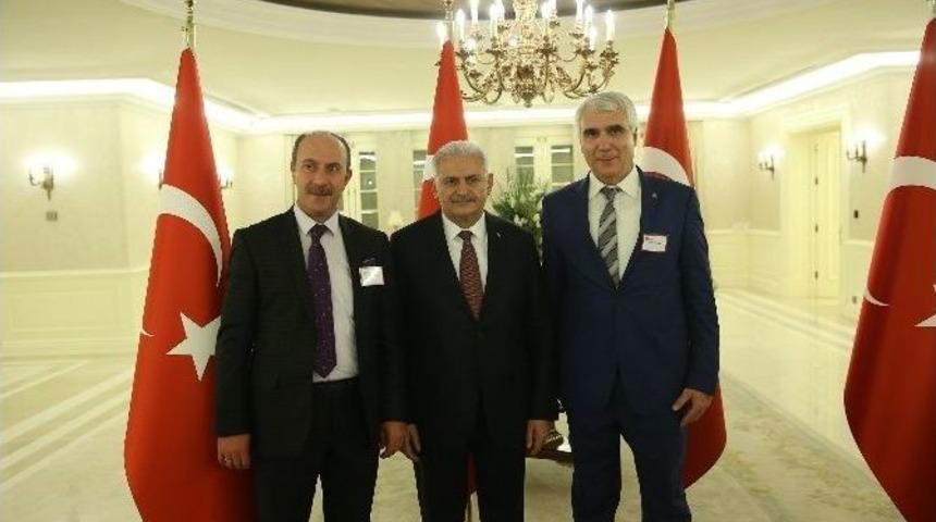 Erzurum Stratejik Girişimci İşadamları Başbakan Yıldırım İle G&ouml;r&uuml;şt&uuml;